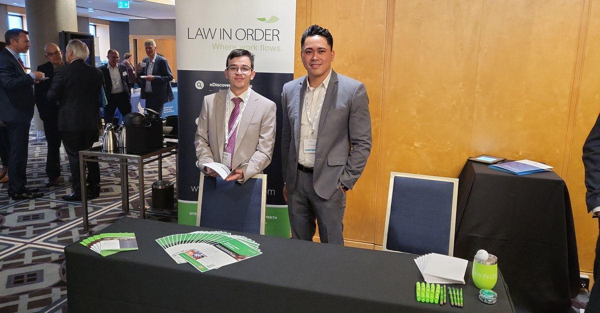 Law_In_Order's tweet photo. Great turnout for the Resolution Institute’s 2022 international conference today where we are showcasing our eHearing solutions. If you are at the conference, make sure you come and say hi to the team. https://t.co/tlrRT6yZRw #ehearings #LawInOrder #ResolutionInstitute #ADR https://t.co/udUfJ6cjfm