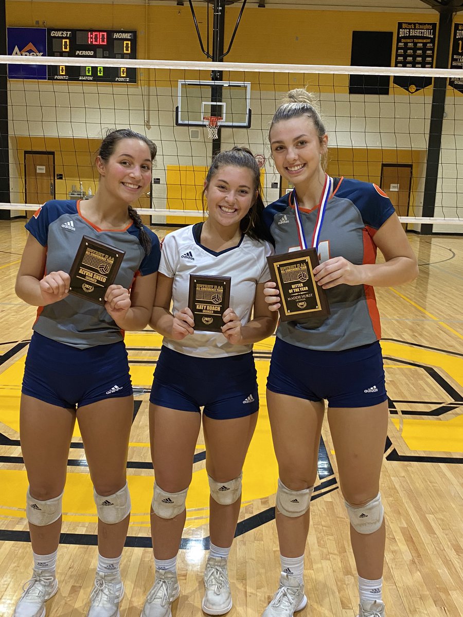 GHSVolleyball2's tweet photo. District 2AA Regular Season Awards @maddiehurst3 Hitter of the Year @SneedAlyvia @Katy_roach8 All District https://t.co/3psr6RMROg
