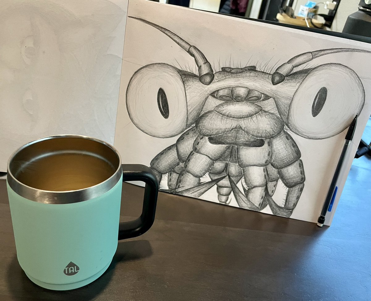 Got the doodling bug back, finally.