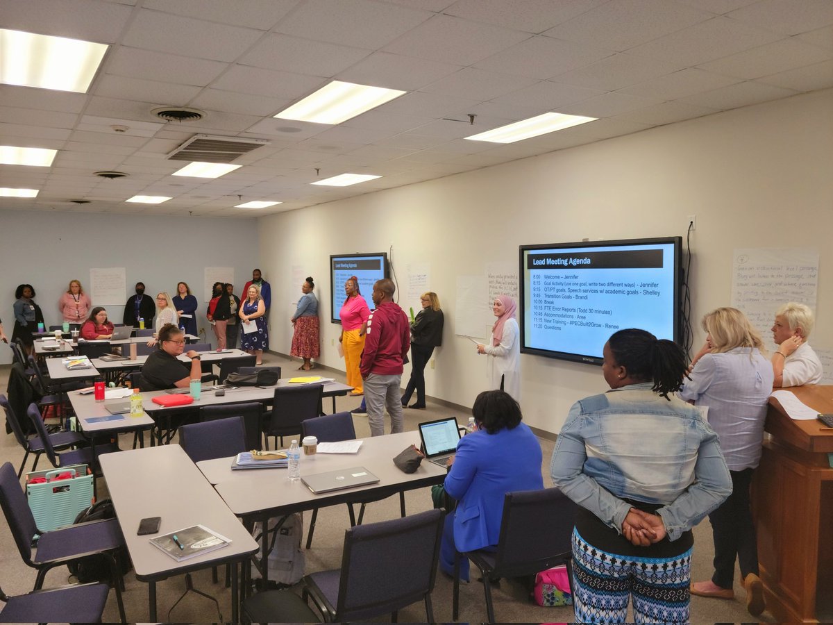 AreeByrd's tweet photo. Today, the PEC Leadership Team met with all of the PEC Leads in the district. I am super proud of the team for the hard work they put in every single day for our students. Great things are happening in Bibb County! #Built4Bibb #PECBuilt2Grow @mogorman_bcsd @PECBibbCounty https://t.co/S9Rkqnmfq7