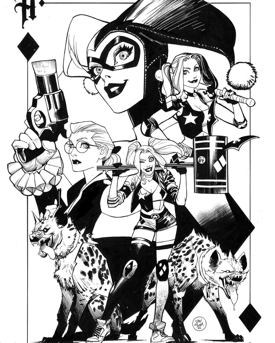 Harley Quinn cover exclusive  for New York comicon 2022, I will be at booth D-04 