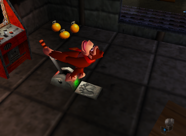 SuperMarioFact's tweet photo. By pulling the lever, Donkey Kong triggers a certain event. https://t.co/FnHV4gB1JL