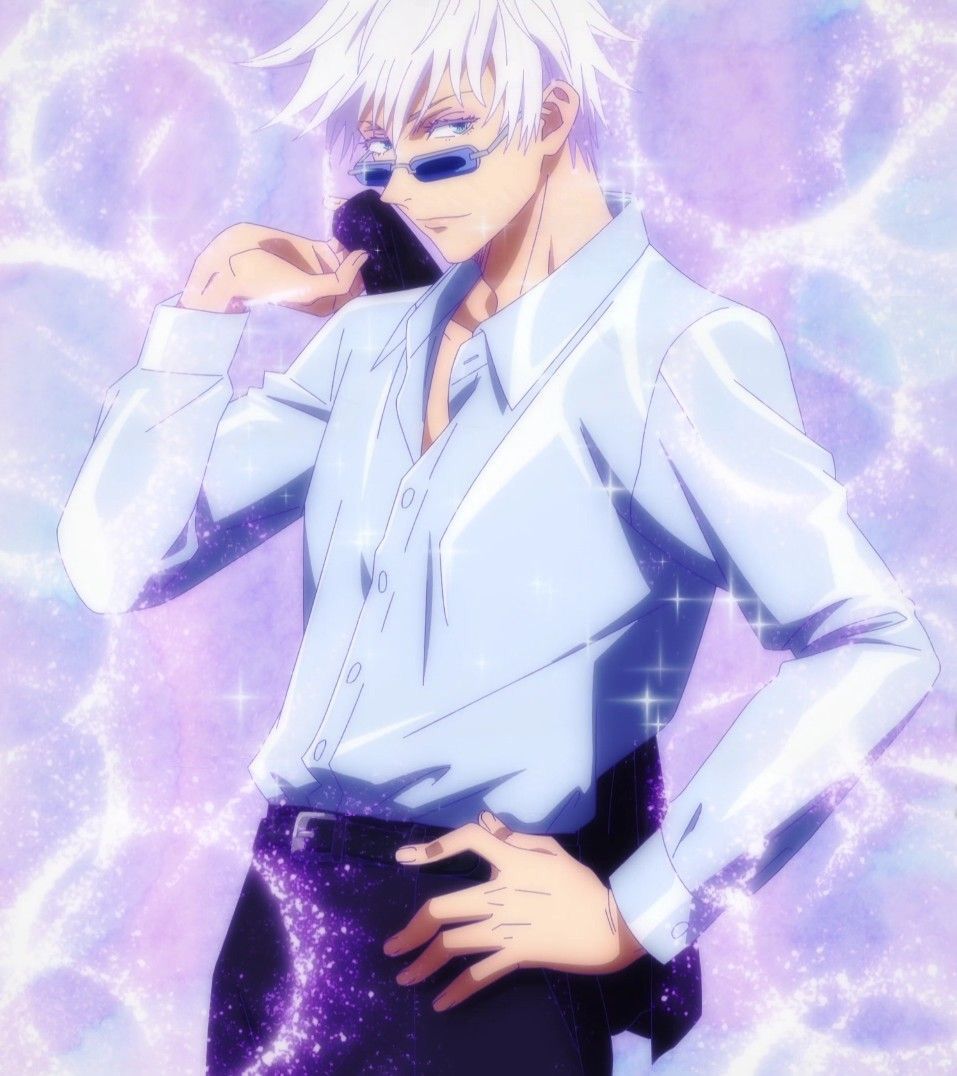 AnimexTwts's tweet photo. Gojo is flirting with you , your last saved anime image is your reaction https://t.co/E9ezcnLoHt