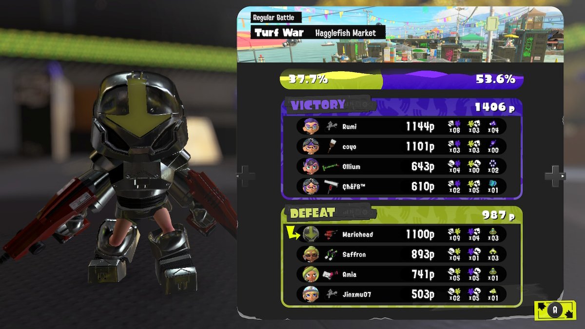 Mariohead_Mii's tweet photo. #Splatoon3 #NintendoSwitch https://t.co/lPomSl06j3