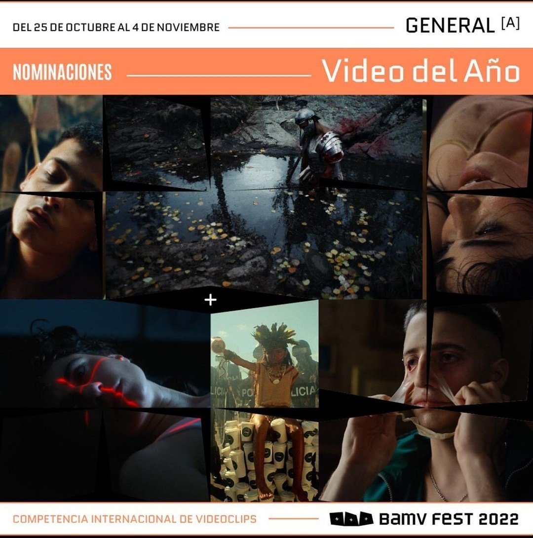 LaliPromotion's tweet photo. Nominaciones - Premios Buenos Aires Music Vídeo Festival 2022 #BAMVFest

• Video Favorito: "Disciplina"
• Video Pop: "N5"
• Video Del Año: "2 Son 3" - [Dir. Juan Gonz]
• Mejor Video ARG: "Como Tú" - [Dir. Renderpanic] https://t.co/FMCBYKuLxf