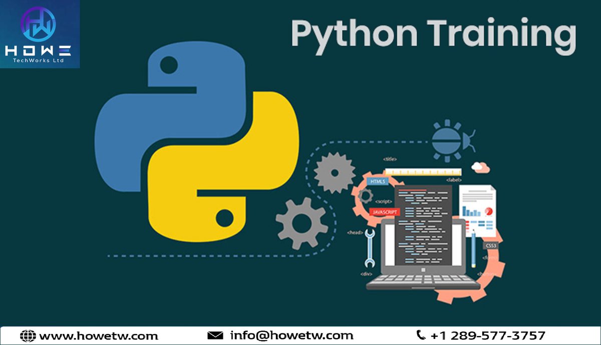 HoweTechWorks's tweet image. Our Python certification course is a gateway to your career in data science. You will get real-time project experience with the industry experts.
For more:🌐tinyurl.com/bz5fxmhp
Or📱+1 289-577-3757
#python #pythontraining #pythoncourses #pythoncoursesonline #pythonlearning