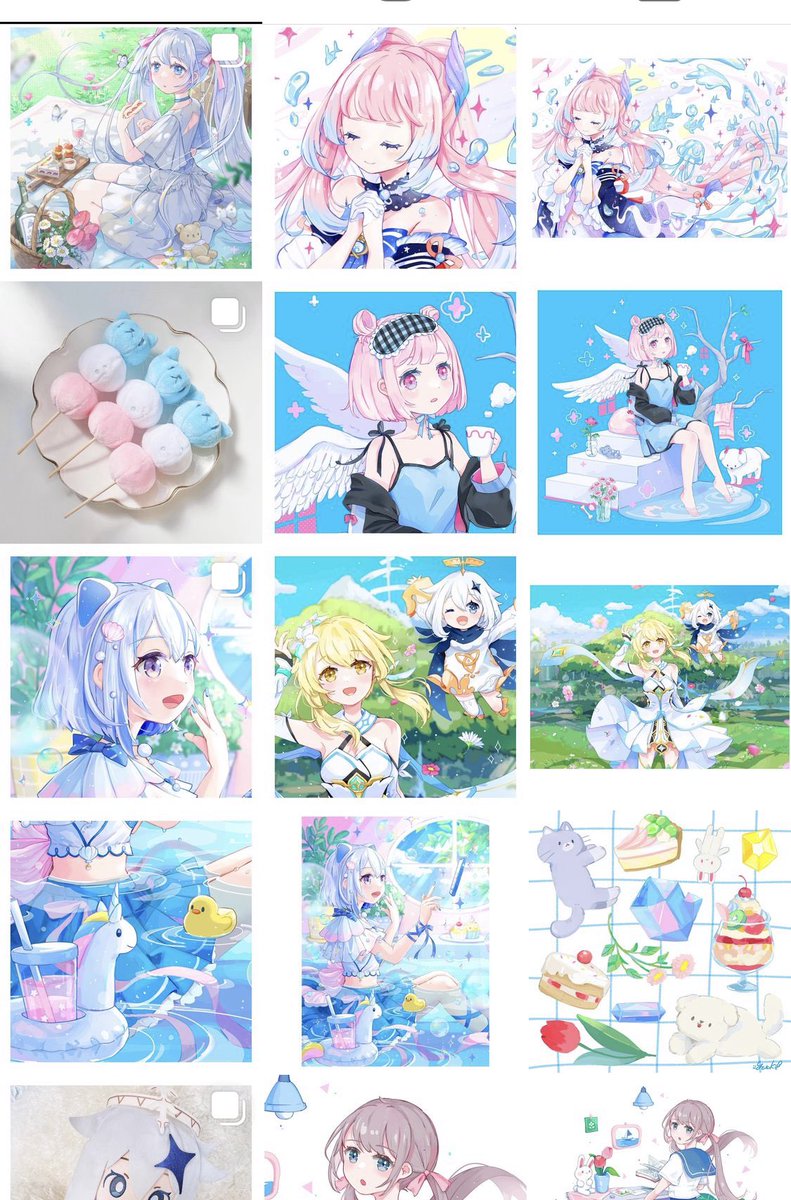Instagram、日々ストーリーに出現してたりちゃんと作品上げてるので久々に上げとく🍰 