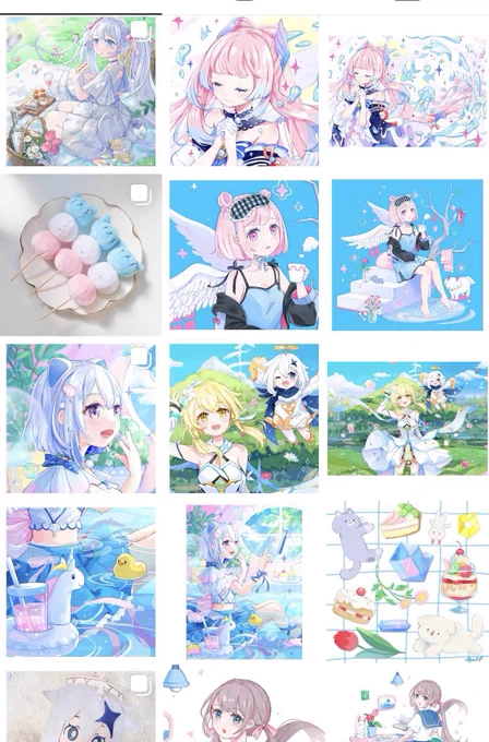 Instagram、日々ストーリーに出現してたりちゃんと作品上げてるので久々に上げとく🍰 