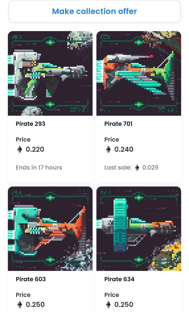 Took a little doing and some community teamwork but we're 2 away from gen0 mint price, even with around 25k extra assets being minted.

Lowest level gen 0 pirates are cookin as well.

Can't wait for airdrop day.

Coming soon.