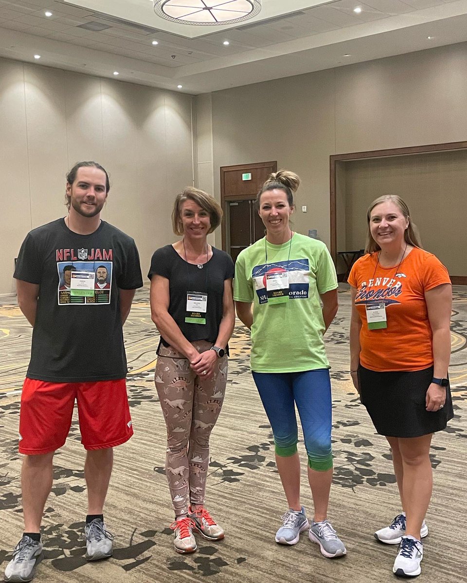 Our #SHAPECO2022 convention kicked off with a solid presentation by these phenomenal Elementary Physical Education ToY #physed #elementarype #teacheroftheyear