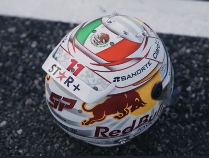 masQueMotor1's tweet photo. ¿Ya vieron la edición del Casco de Sergio Perez para el Gran Premio de Japón?

#F1 #Checo #f1 #f12022 #redbullracing #ModoCheco #SergioPerez #japan #JapaneseGP #Suzuka #suzukacircuit https://t.co/H4tCZzv7ea