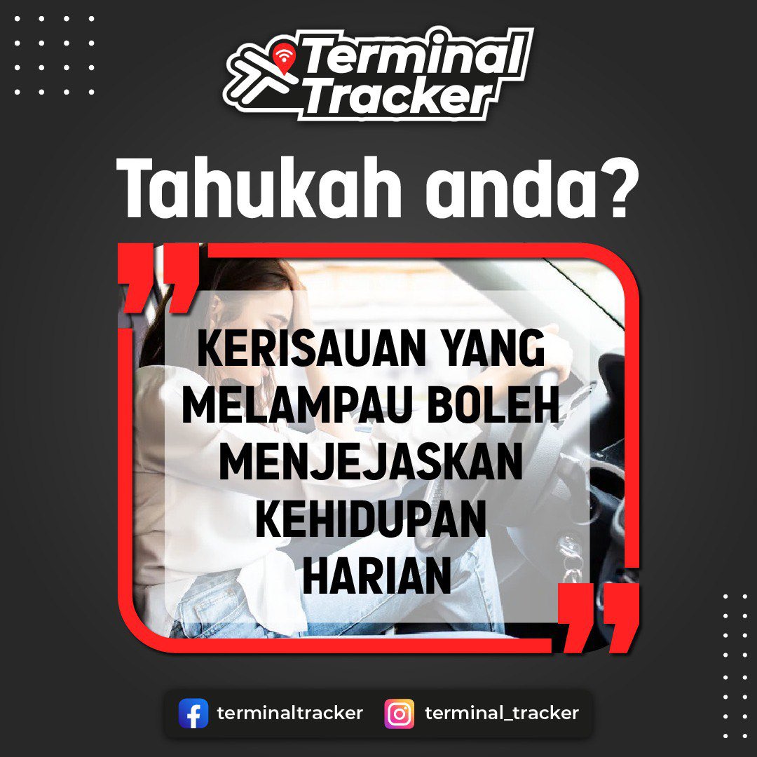 terminaltracker's tweet image. Kerisauan yang melampau akan menyebabkan stress dan tiada ketenangan untuk anda menjalankan kehidupan harian.

Jadi, jika anda mempunyai apa-apa alternatif untuk mengurangkan kerisauan, terus bertindak tanpa ragu-ragu.

Utamakan diri anda dengan menjaga kesihatan