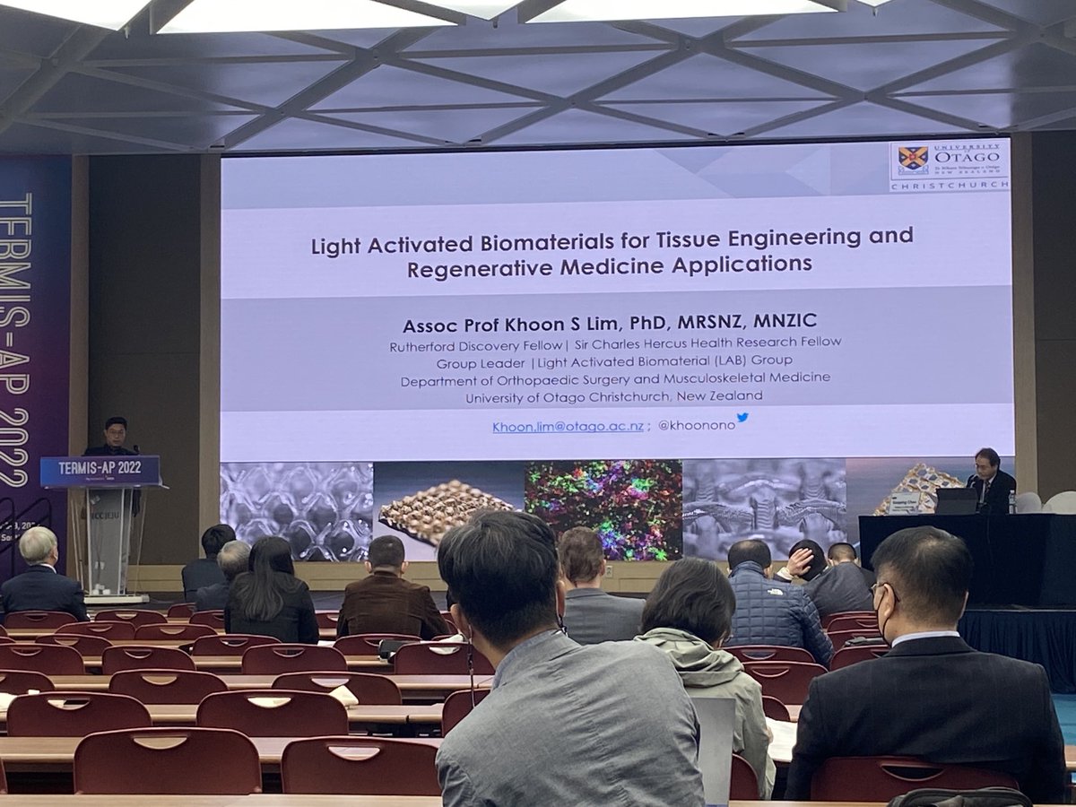KrisKilian's tweet photo. Congratulations Khoon Lim @Khoonono in receiving Young Investigator Award! Well deserved recognition for your leadership! @2022termisap #termisap @ASBTE1 https://t.co/U69RaXfsrK
