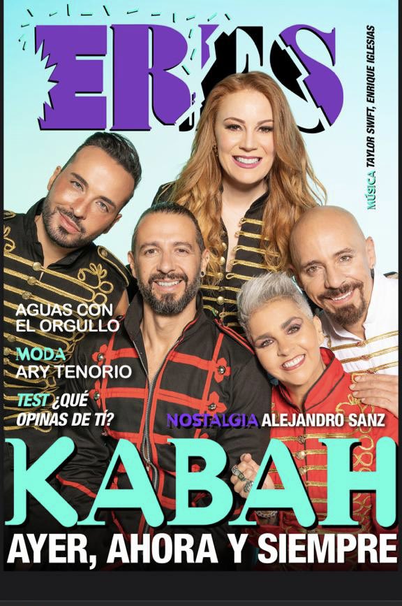 Yeeeiii felices !! Ya salimos en la portada <a href="/RevistaEresMx/">Revista Eres</a> <a href="/kabah_oficial/">Kabah</a>