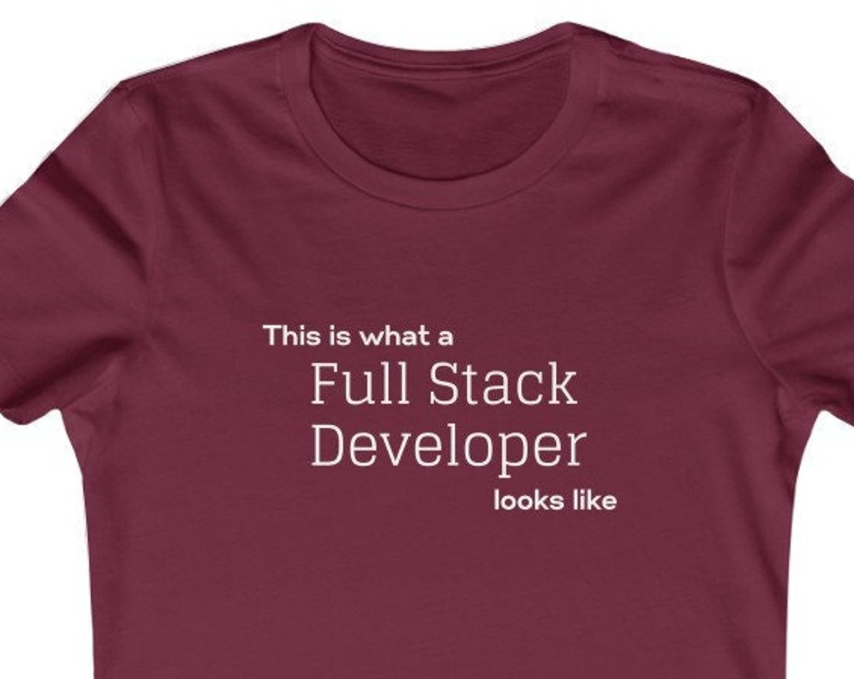 CrispenDev's tweet image. Women's Full Stack Developer t-shirt
#StackDeveloper #MaxwellAlxnders #EtsySeller
👉etsy.com/listing/123757…