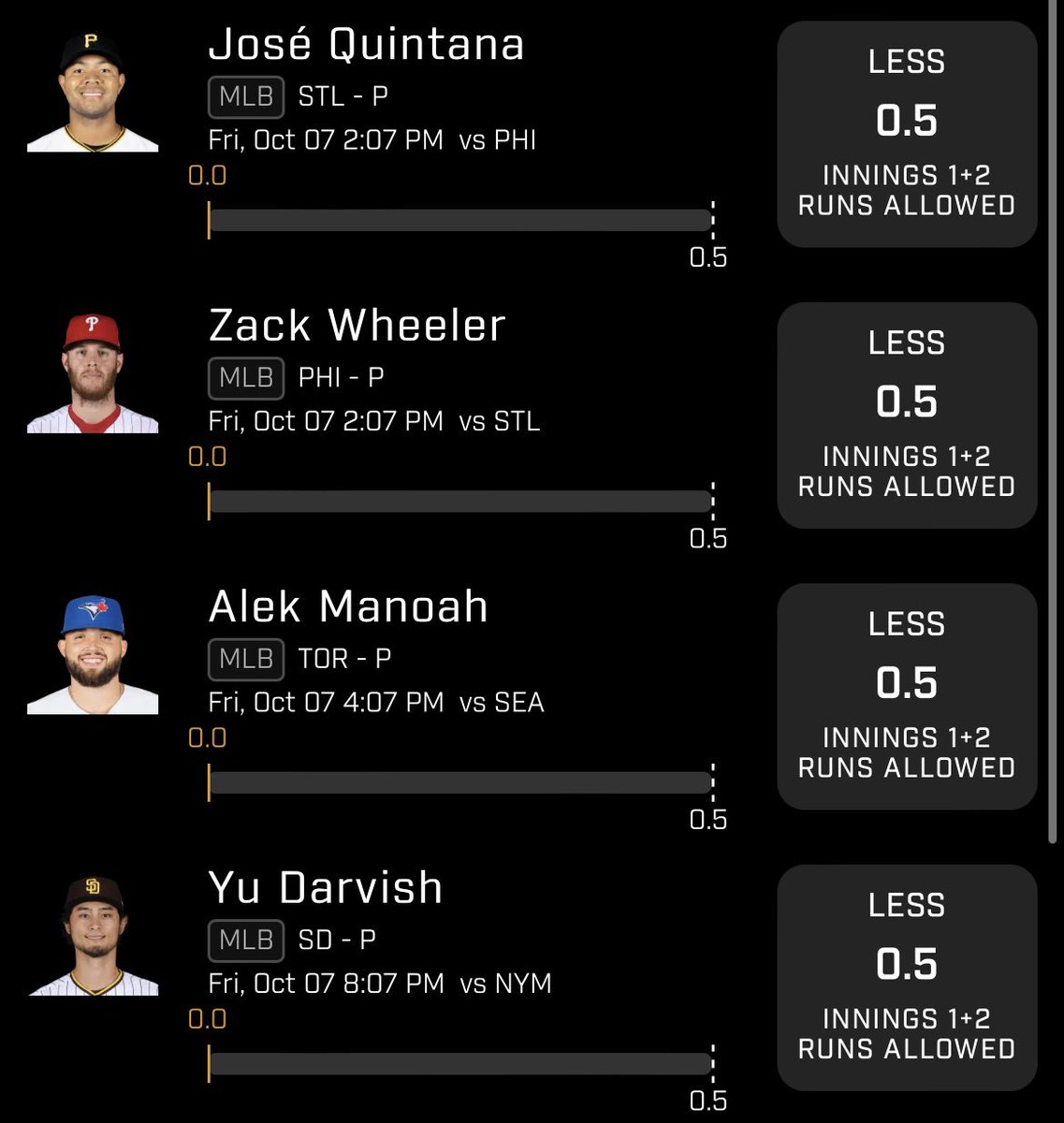 pickles_picks69's tweet photo. Going with this tomorrow obviously risky but worth a shot at 10x 

#MLB #PrizePicks https://t.co/IiEHThTUZy