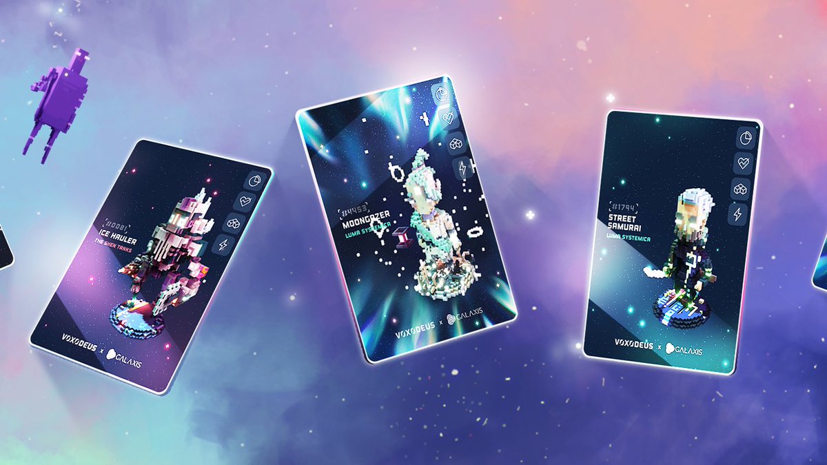 voxodeus's tweet photo. 🎉 @VoxoDeus x @Galaxisxyz Hero Cards Dropped 🎉

Hero Cards have been distributed to all Voxo Holders.

Make sure to check your Hidden Folder and “unhide” your cards to view them in all of their glory.

Thank you Galaxis for their partnership for making these a reality 💜i https://t.co/rDLiRZ5jvV