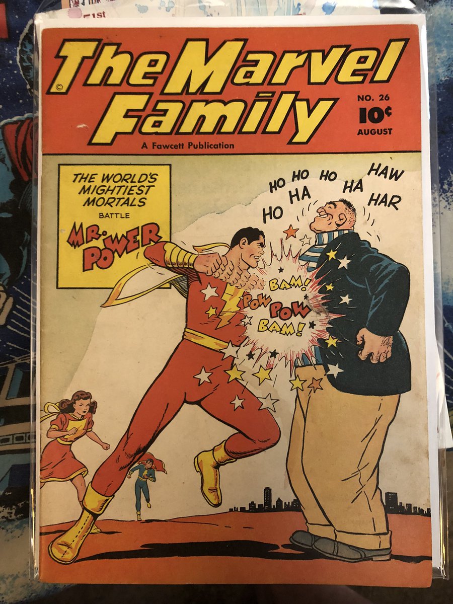 Marvel Family #26 (Fawcett, Aug 1948) #CaptainMarvel #CCBeck #KurtSchaffenberger #MarvelFamily