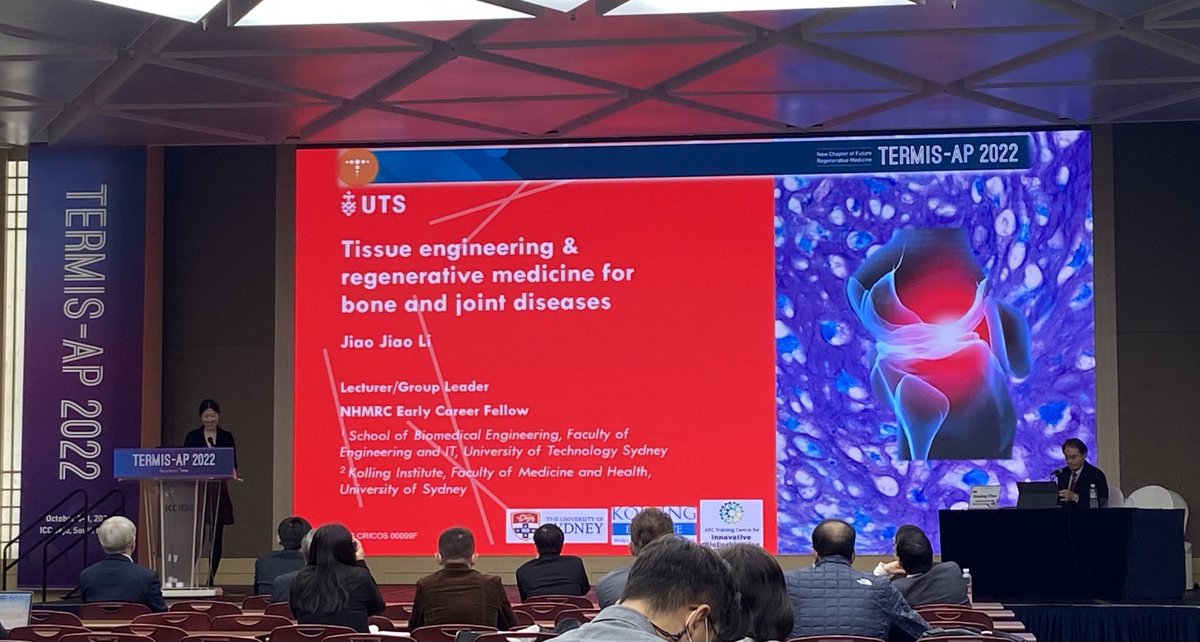 KrisKilian's tweet photo. Another stellar downunder awardee. The fabulous @JiaoJiaoLi_Syd receiving @2022termisap Young Investigator Award! Congrats JJ @ASBTE1 #termisap https://t.co/AGAtfGW0dE