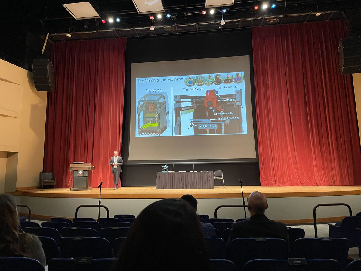 Iman von Briesen (@imanvonbriesen) on Twitter photo First BioE conference ever, very much enjoyed seeing <a href="/meltelectrospin/">Paul Dalton</a> show the world what MEW can do. The banana for scale was a bonus. First BioE conference ever, very much enjoyed seeing <a href="/meltelectrospin/">Paul Dalton</a> show the world what MEW can do. The banana for scale was a bonus.