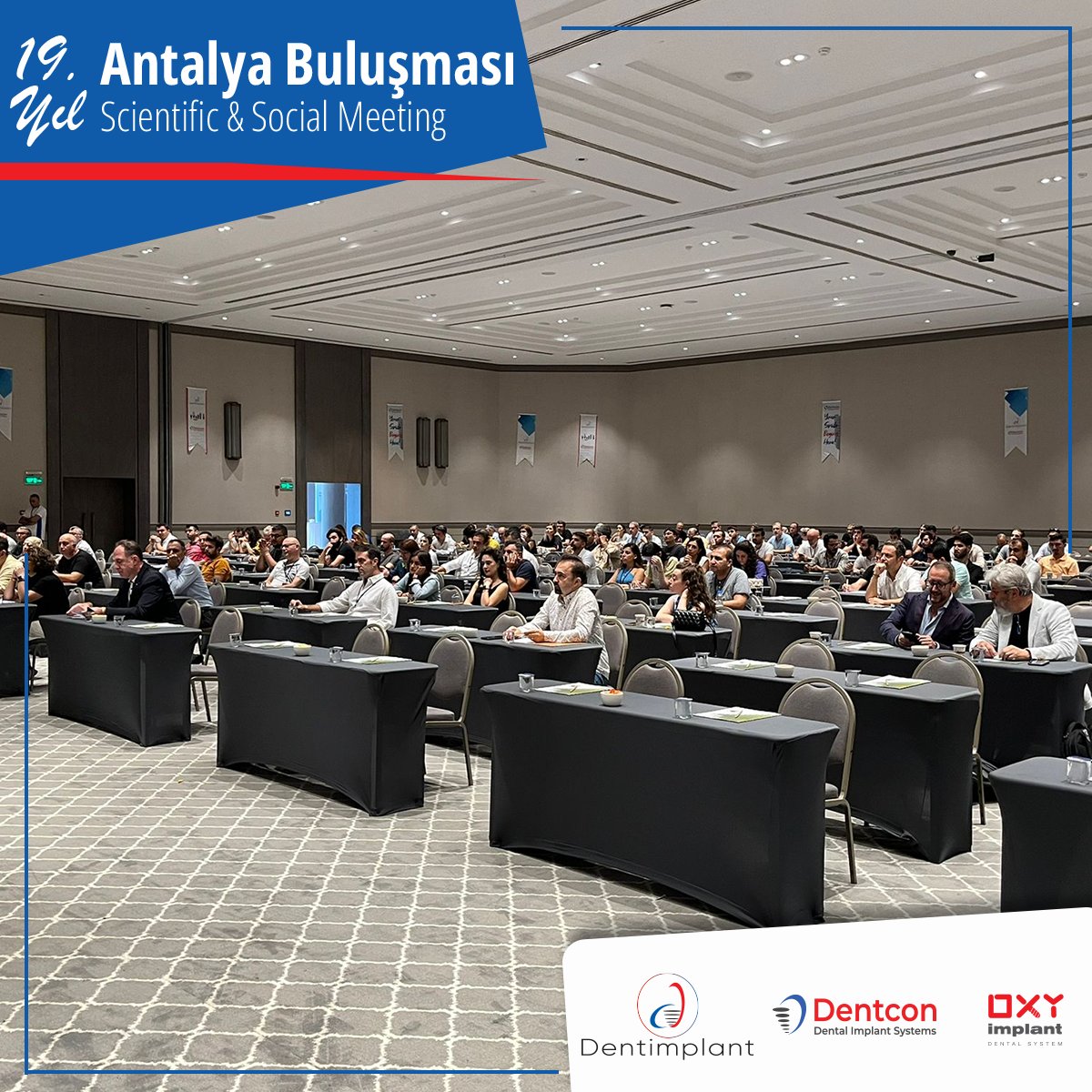 DentconImplant's tweet photo. And we started. 🤩

Our scientific activity will continue all day. 👩‍🔬👨‍🔬

#dentimplant #oxyimplant #dentcon #Antalyabuluşması #kemer https://t.co/w3XNmakNrC