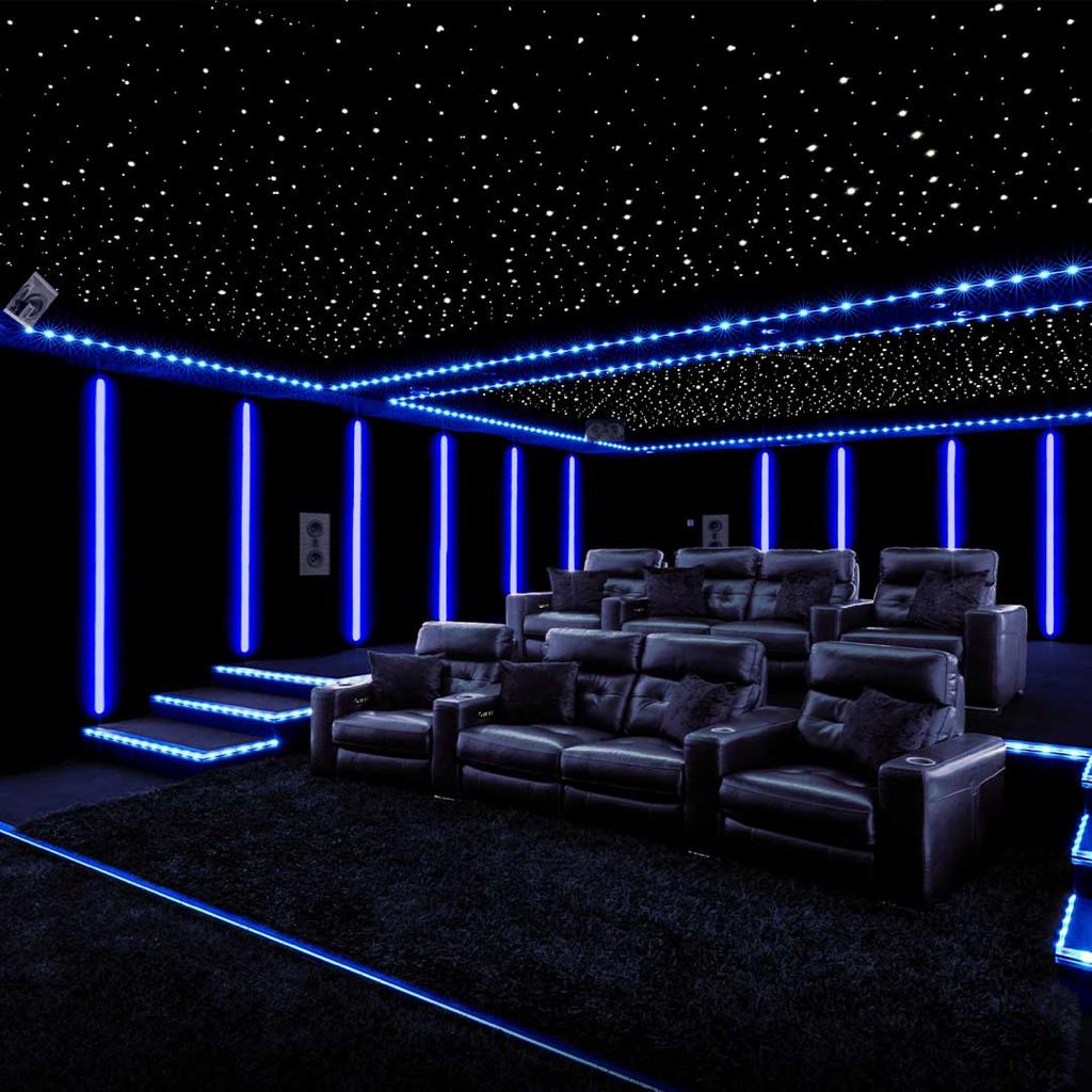 Our latest deployment 
Home theatre with all next generation technologies