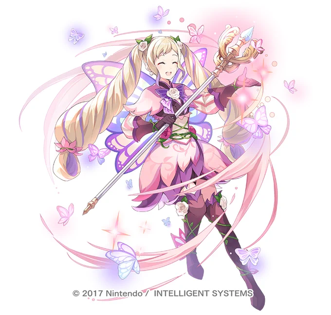【お知らせ】『 ファイアーエムブレム ヒーローズ 』にて【神装英雄 エリーゼ】を担当いたしました色々とバランスを見つつ、可愛いエリーゼになるよう頑張りました 担当キャラは今回で三人目です 本当にありがとうございます#FEH #FEヒーローズ #FEHeroes 