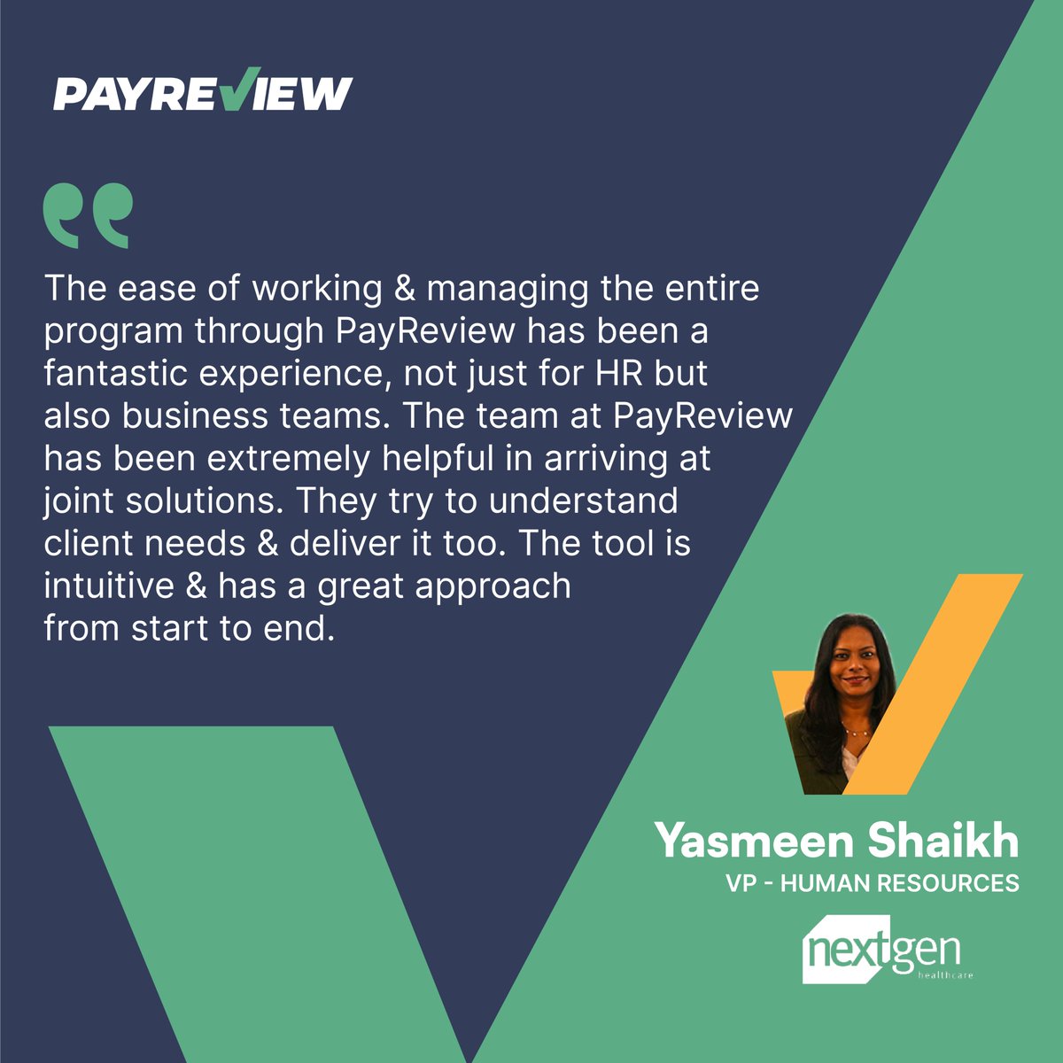 Pay_Review's tweet photo. We believe in the power of intuitive tools that are easy to work with and provide a seamless experience - An important aspect that the HR &amp; Business teams at NextGen were looking for in a C&amp;B tool. https://t.co/Rdm2MiW3kV
