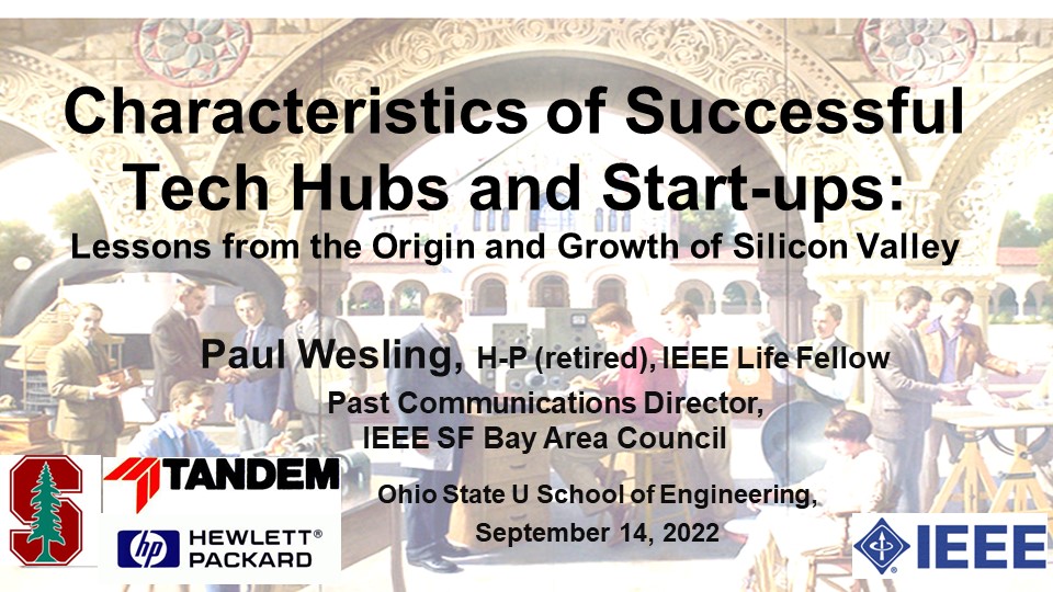 Characteristics of Successful Tech Hubs and Start-Ups: Lessons from the Origin and Growth of Silicon Valley  buff.ly/3fQ2sJU