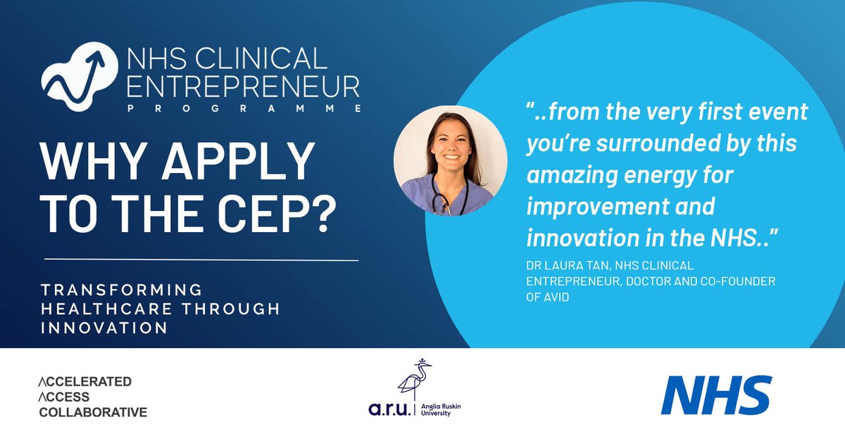 NHS Clinical Entrepreneur Programme tweet media