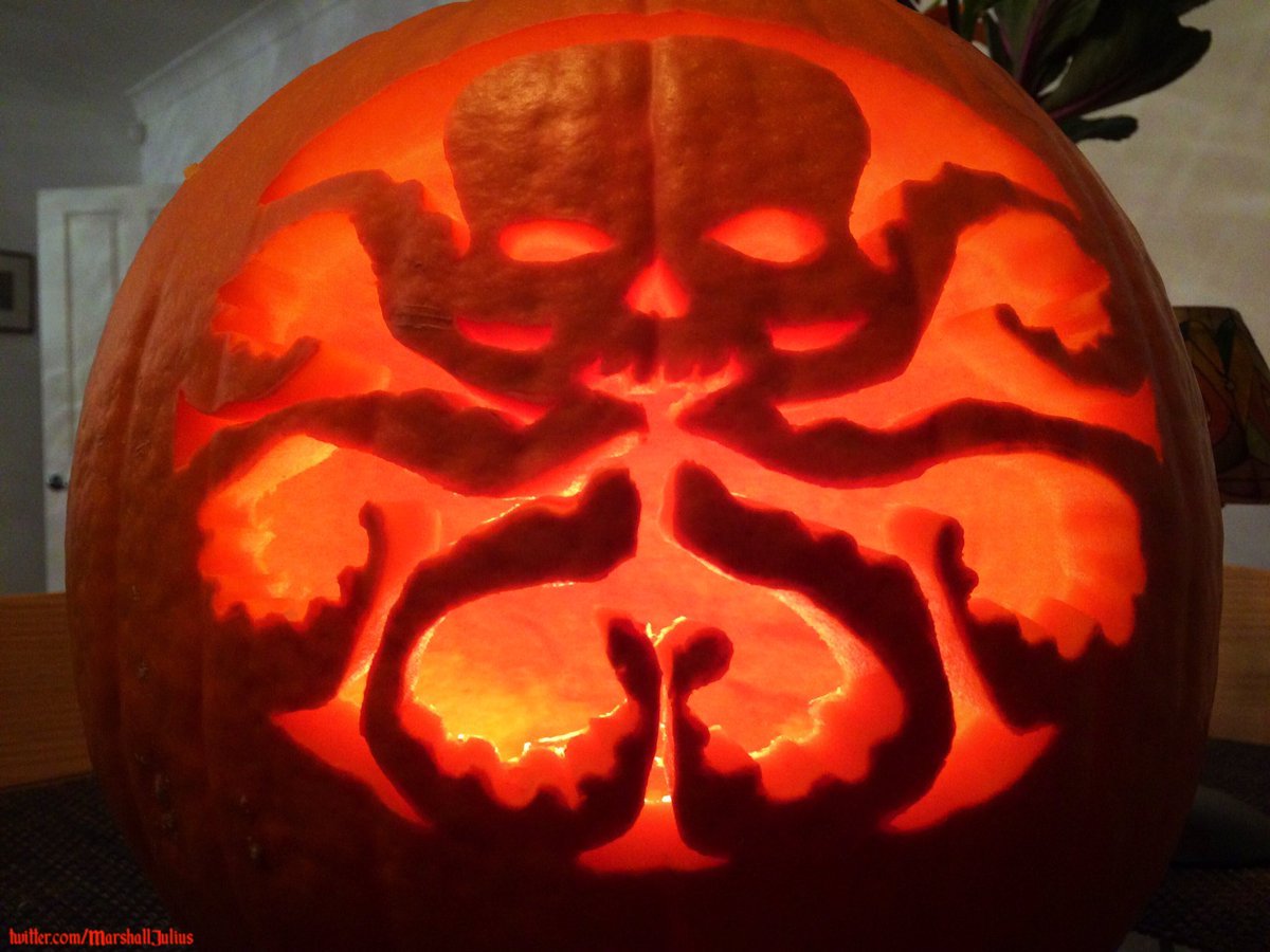 Carve one pumpkin and two more shall take its place... Hail Halloween! 🎃
