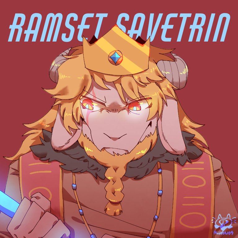 ALUAN_09's tweet photo. I drew him. Asgore's farther . https://t.co/h7NbLnl21U