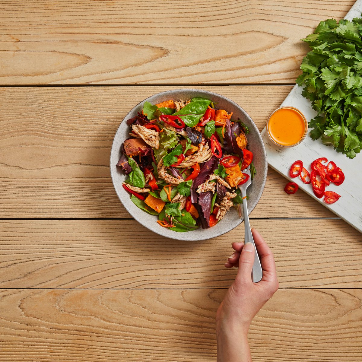 If you feel like chilli day today we recommend our Jerk
Chicken salad with sweet potato.
#chili #burntmouth #spicy #spicyfood #Chopd #chopd