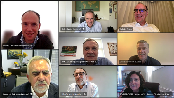 gd4s_eu's tweet photo. Great to see all @gd4s_eu 's members reunited to discuss the objectives & main priorities of the association. We are 8⃣ DSOs committed to:
✅Providing expertise on #decarbonisation policies
✅Contributing to Gas Market Design development
✅Unlocking #RenewableGas potential https://t.co/1QA2jeTUGu