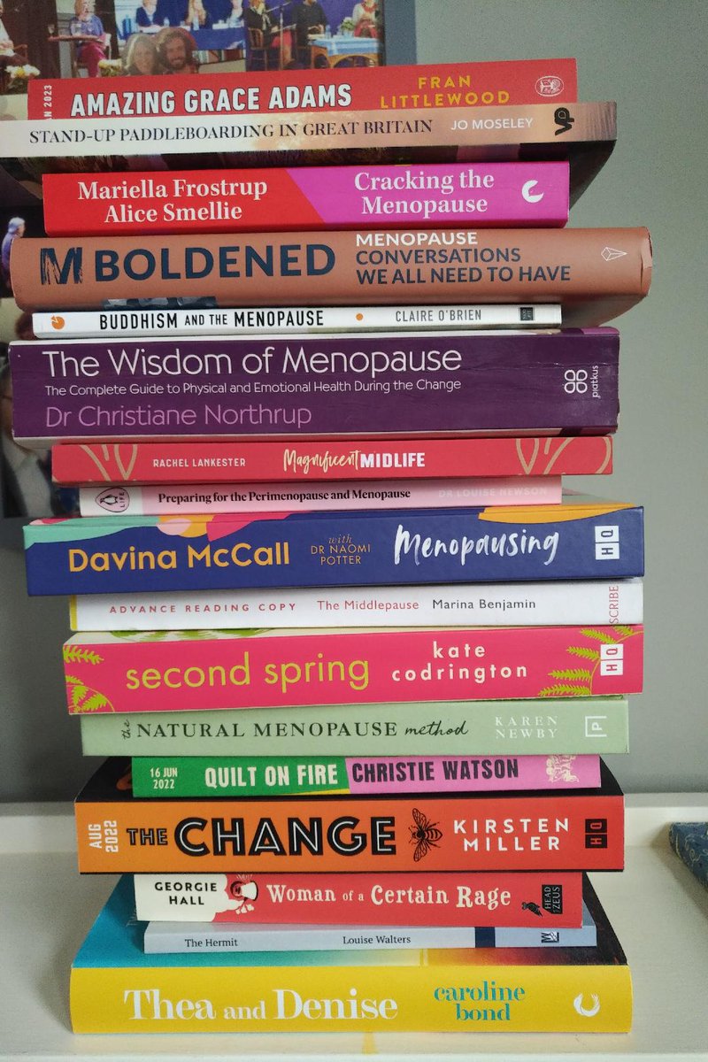 CaroSanderson's tweet photo. THANK YOU to everyone who has contributed so brilliantly to the first ever @thebookseller #menopausefocus, out today - @Laurenrbrown95 @alicesmellie @KatRoden @DrPragyaAgarwal @mariellaf1 @Healthyhappy50 @ThisisDavina. And our two anon op ed writers who know who they are https://t.co/cLJVTKmzpt
