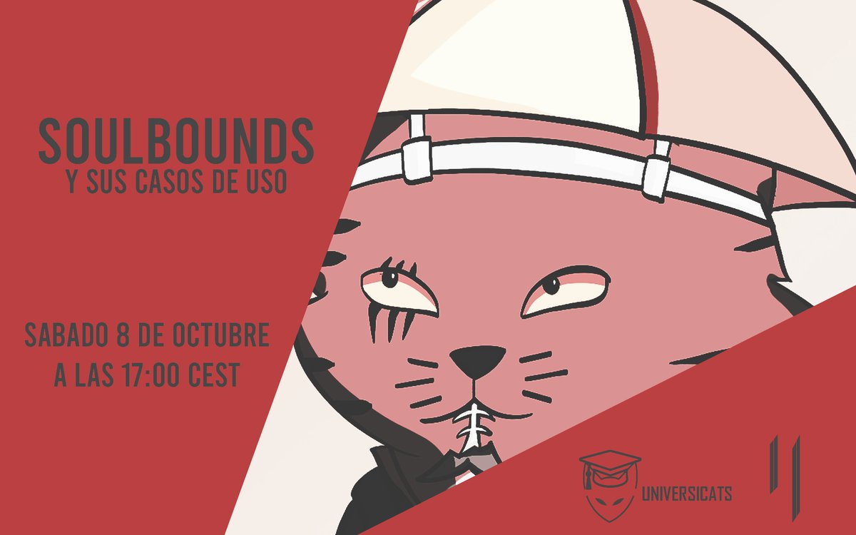 CatsFamilyNFT's tweet photo. Mañana tenemos cita con la 2º clase en directo para nuestra comunidad de gatitos universitarios en @KittyCatsSOL.

Esta vez @borjaneira_ nos hablará sobre los soulbounds y sus casos de uso.

Esto es valor real, para aprender de verdad. ¿Os lo vais a perder? https://t.co/BXnHqpxcoN