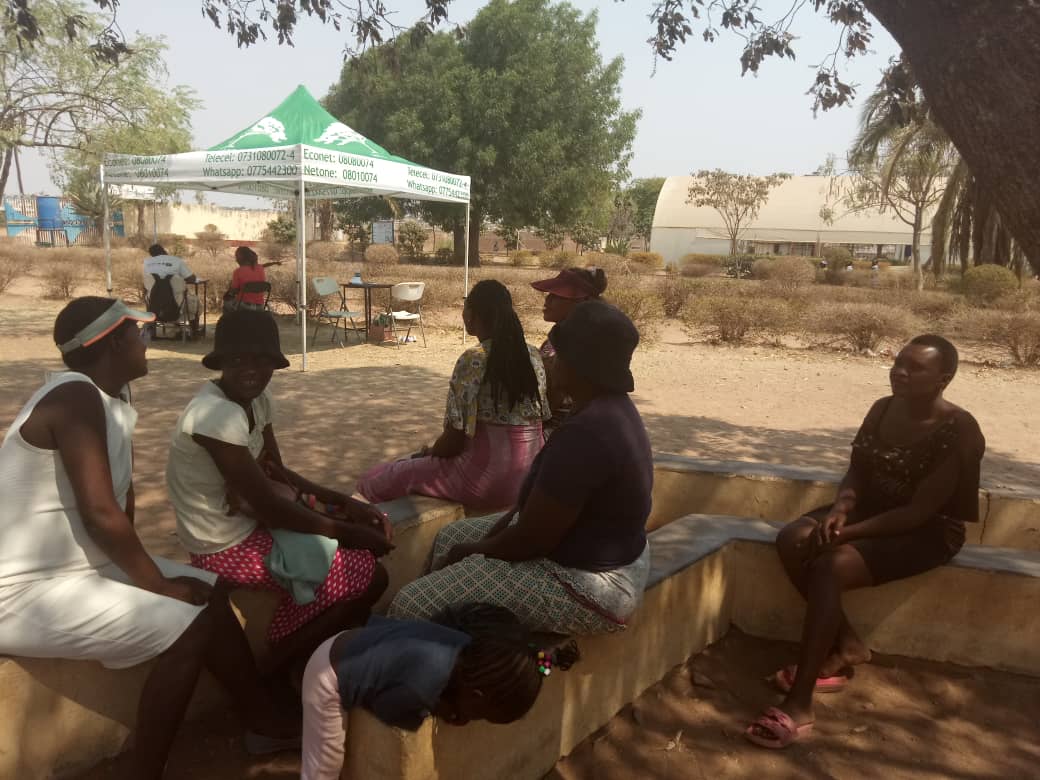 MUSASAZIM's tweet photo. With the support from @GoalZimbabwe ,Musasa is offering SGBV services  to survivors of GBV in Stoneridge at Blackfordby Primary School through mobile OSC. @UsaidZimbabwe 
#UpliftSimudza https://t.co/fyUxxvEL2W