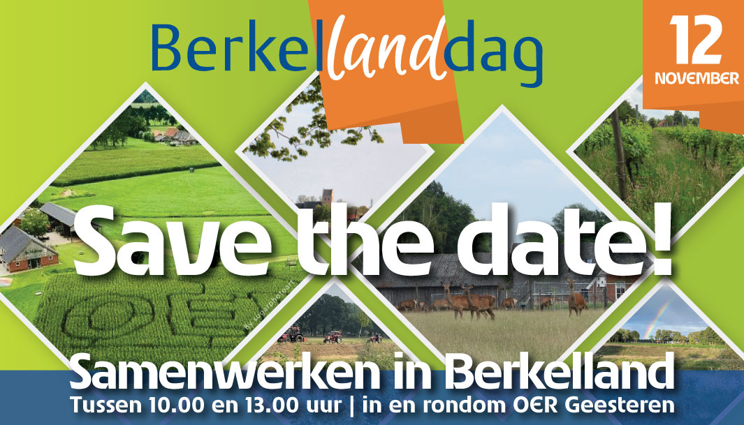 Gem_Berkelland's tweet photo. Mis het niet: op zaterdag 12 november is er tussen 10.00 en 13.00 uur in en rondom OER Geesteren de Berkellanddag met als thema Samenwerken in Berkelland.

Houd onze kanalen in de gaten voor meer informatie over het programma hoe je je kunt aanmelden. https://t.co/7LqSvwjhid