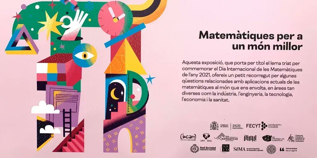BibliotecaCN's tweet photo. Exposició "𝐒𝐚𝐛𝐢𝐞𝐬 𝐪𝐮𝐞...? " a la planta 0 de la #BRGF

Aquesta exposició té com a objectiu  donar a conèixer com les matemàtiques són necessàries en molts aspectes i com contribueixen a una millora del món.

Feu-li un cop d'ull 👀 https://t.co/zAOphOU00D