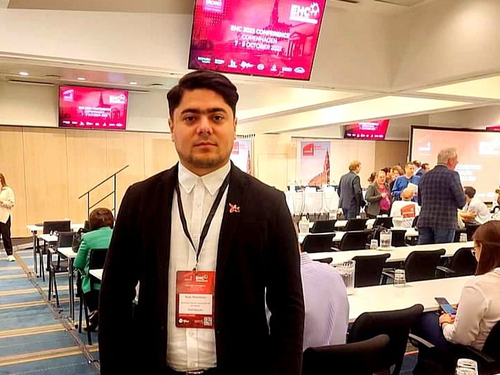 ayazhuseynov88's tweet photo. Bir neçə dəqiqədən sonra özündə 40-dan çox Avropa ölkəsini birləşdirən Avropa Hemofiliya Konsorsiumunun Elmi Konfransı başlayacaq.

Onu deyə bilərəm ki, dünyada səhiyyə sürətlə inkişaf edir və konfransın proqramı olduqca dolğundur.

#Səhiyyə #Sağlamlıq #Pasient #EHC #Hemofiliya https://t.co/pb74fEXTlX