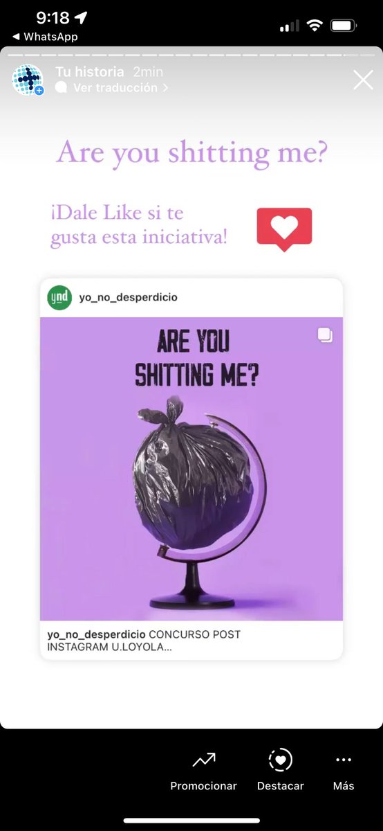 LoyolaAnd's tweet photo. 2ª propuesta finalista. Concurso post instagram.1 de cada 3 alimentos acaba en la basura. El desperdicio de alimentos tiene gran impacto.
🔸Impacto medioambiental.
🔸Impacto económico.
🔸Impacto social.
https://t.co/ecaNNMs1oq
#CeroDesperdicio #yonodesperdicio  #ODS12 https://t.co/8JRV1QnKDK