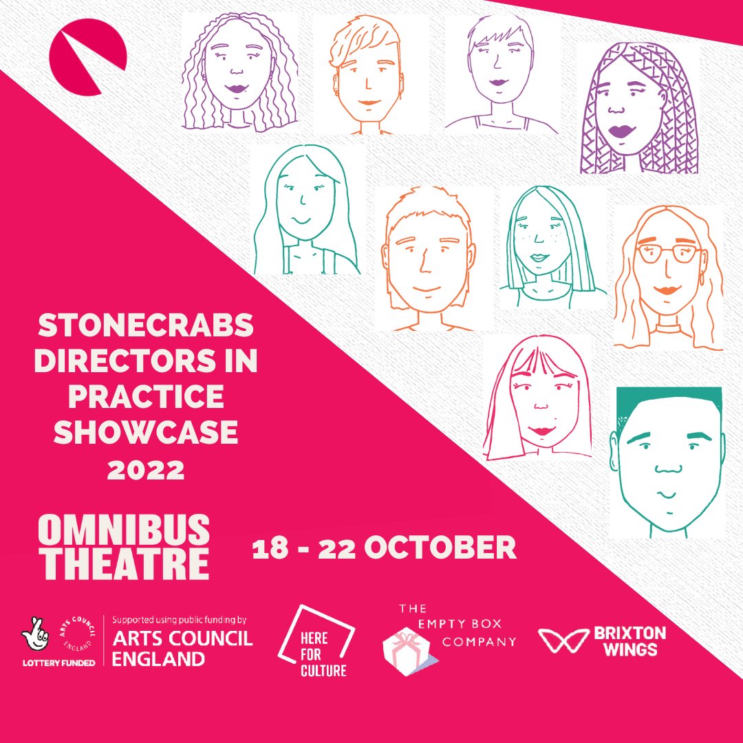 StoneCrabsTC's tweet image. Happy #followfriday!
Thanks @EmptyBoxCo &amp;amp; BrixtonWings
2morrow, we kick off the 'Directors In Practice Showcase' countdown!! 
@_bethdrury @puddlemuppet  @LaideSonola @penny_diaz  @RobynLexi  @Rute17_ 
@tiggybayley @Tobi2baks Selwin Hulme, Giovanna Koyama &amp;amp; Dubheasa Lanipekun