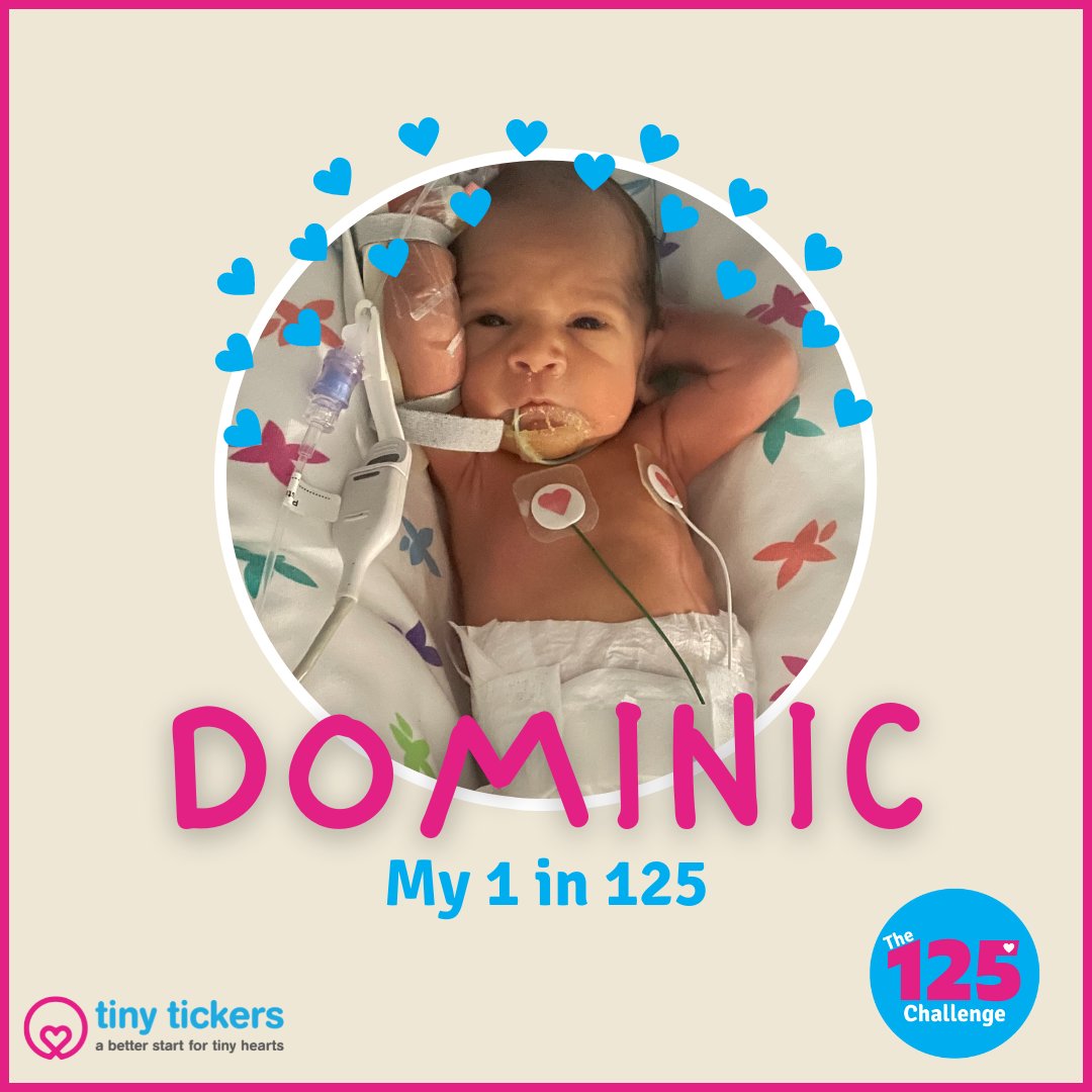 tinytickers's tweet photo. Dean is running 125 miles throughout October as part of our #125Challenge, in memory of his adorable boy, Dominic. ❤️ We're so grateful to him for helping babies like his precious son, who are born with heart conditions.
❤️ Remembering Dominic
#babylossawarenessmonth https://t.co/AZQfbjXUmh