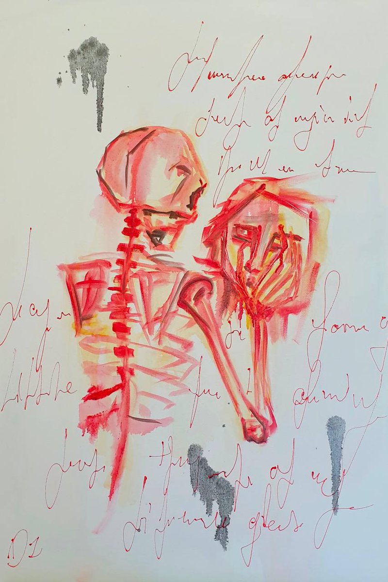 OhHungryArtist's tweet image. A tragedy that Shakespeare did not write about. The living envy the dead. 
Yorick, who has nothing more to lose, and poor Hamlet, who is disappointed.  
The irony of life.

Poor Hamlet
5/5
knownorigin.io/collections/oh…