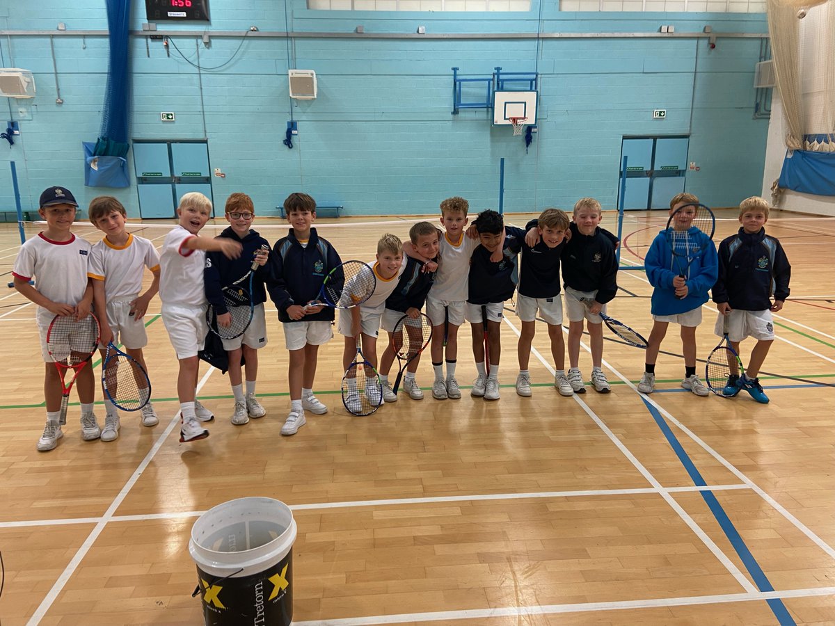 SJBWindsor's tweet photo. The Year 3 boys are enjoying their early morning tennis coaching sessions with Mr Summers.
#SJBactive #SJBmiddleschool #SJBfun https://t.co/VkcP9cRvDW