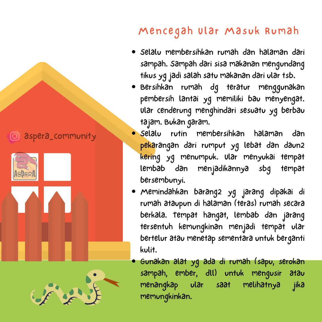 Mitigasi Konflik Ular dengan Manusia.

Bagaimana kita menghadapi dan mengurangi konflik dengan ular adalah dengan cara kita bisa berbagi ruang dengan mereka.

#WeCareAboutReptile⁣
#AsperaCommunity
#ReptileEducation⁣
#Herpetofauna
#Herpetologi
#Kehati
#Ekosistem
#Konservasi