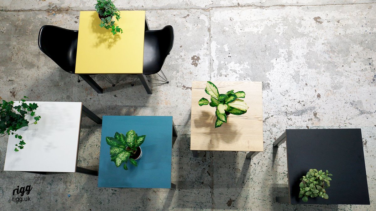rigguk's tweet image. #Cafetable #Bistrotable
The simple structure of our Quad small square table makes it a really versatile piece which complements a wide variety of settings. A selection of tops are available with modern, fresh decors and solid real woods.
