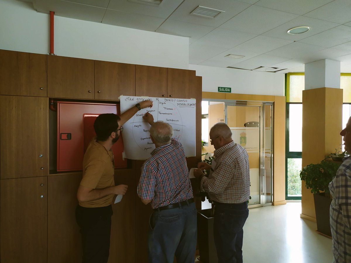 This week we carried out some participatory workshops for mapping #bioculturaldiversity in #Abrucena #AlpujarraAlmeriense lead by #AnabelLatorre🙌 Thanks to all participants! We learned a lot and enjoy from such experience! #participatoryresearch