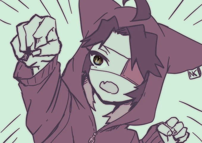落書き#創作 #illustration 
