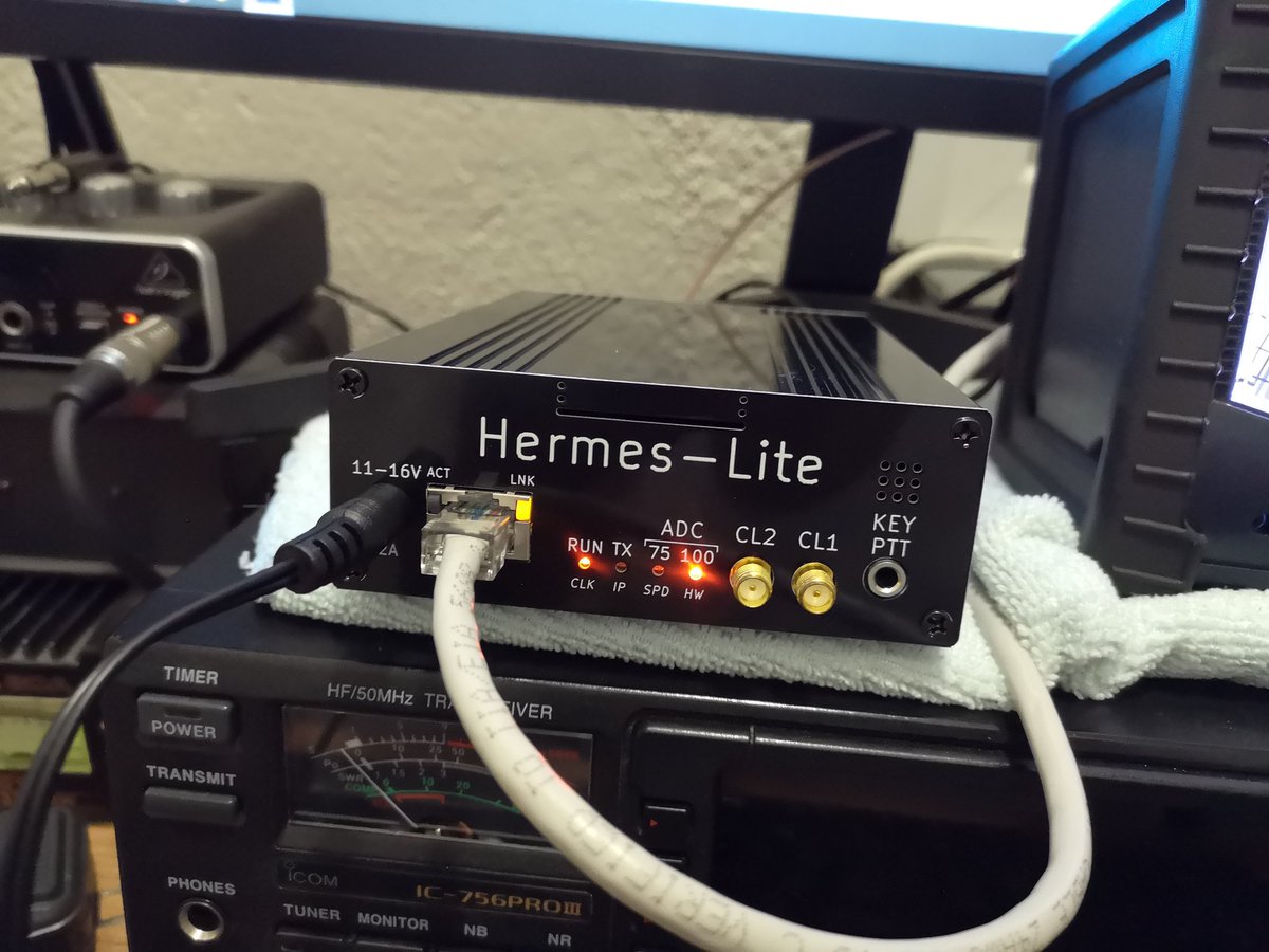 _TA4A's tweet photo. Arrived Hermeslite2 im very happy #hermes-lite #Hermeslite2 #SDR https://t.co/Ce0cVnhLah